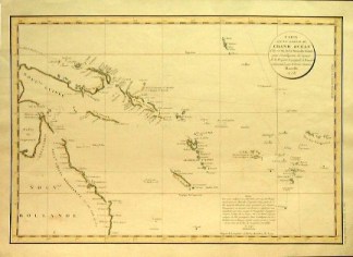 Chart of Australia created by La Perouse